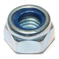 Midwest Fastener Nylon Insert Lock Nut, M8-1.25, Steel, Class 8, Zinc Plated, 50 PK 53666